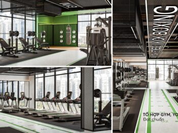 tiện ích phòng gym dự án D'Diamant Bleu