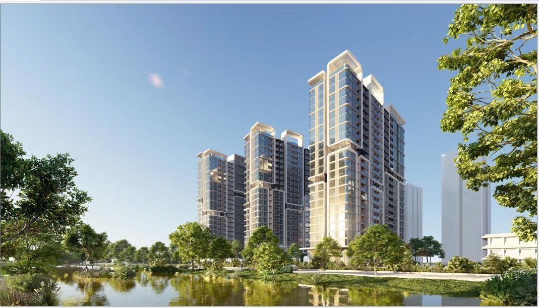 ảnh tổng thể dự án nhà ở xã hội Him Lam Phúc Lợi